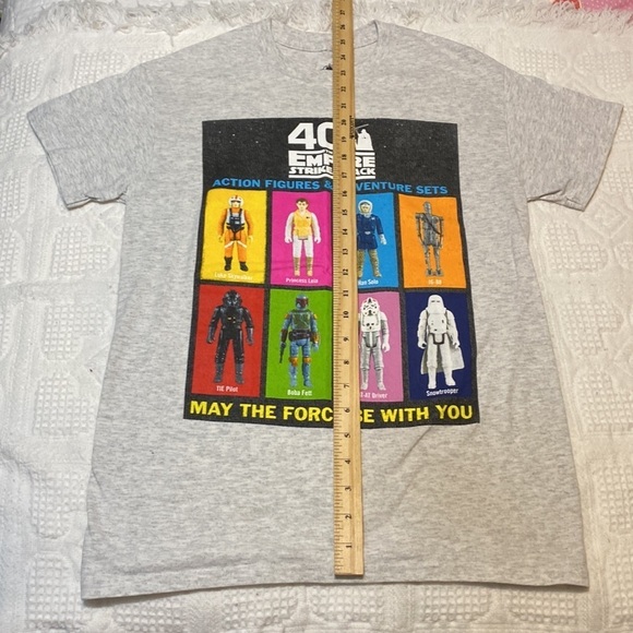Good Condition Star Wars Empire Strikes Back Men's Small Short Sleeve Graphic - Picture 2 of 5